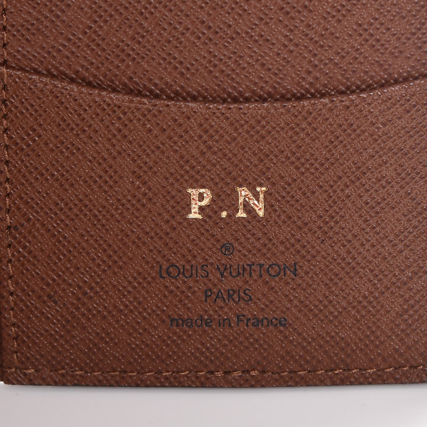 Monogram Pocket Organizer