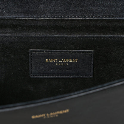 Saint Laurent Calfskin Classic Y Ligne Clutch Black 5 of 12
