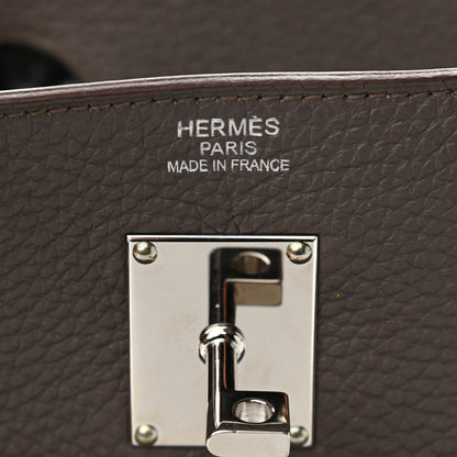 Hermes Togo HAC Birkin 40 Etain 6 of 11