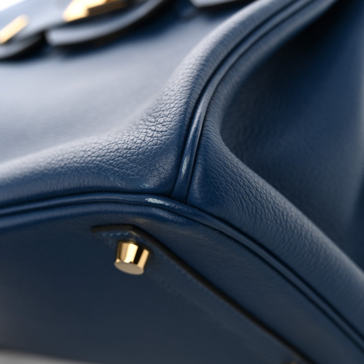 Taurillon Novillo Birkin 30 Deep Blue