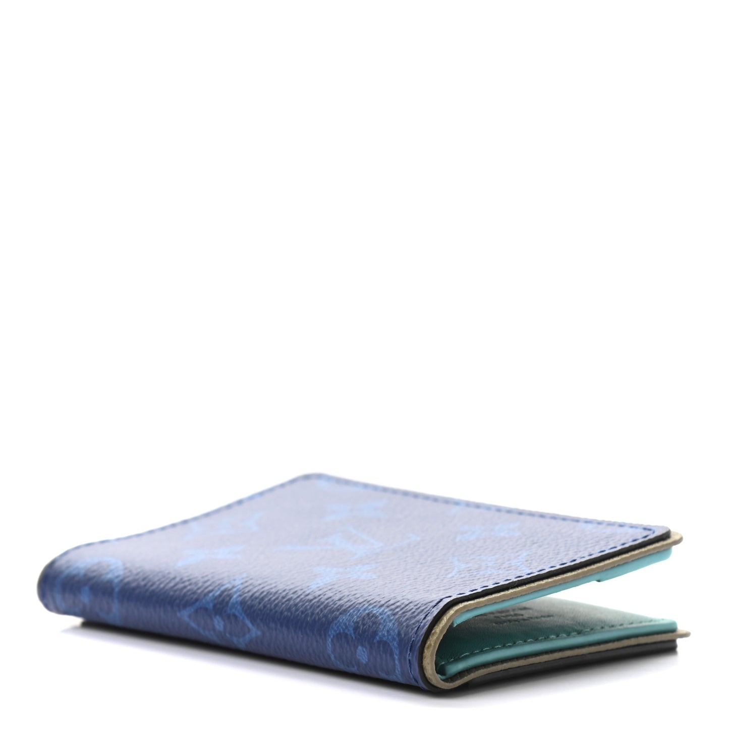 Monogram Outdoor Slender Wallet Pacific Blue