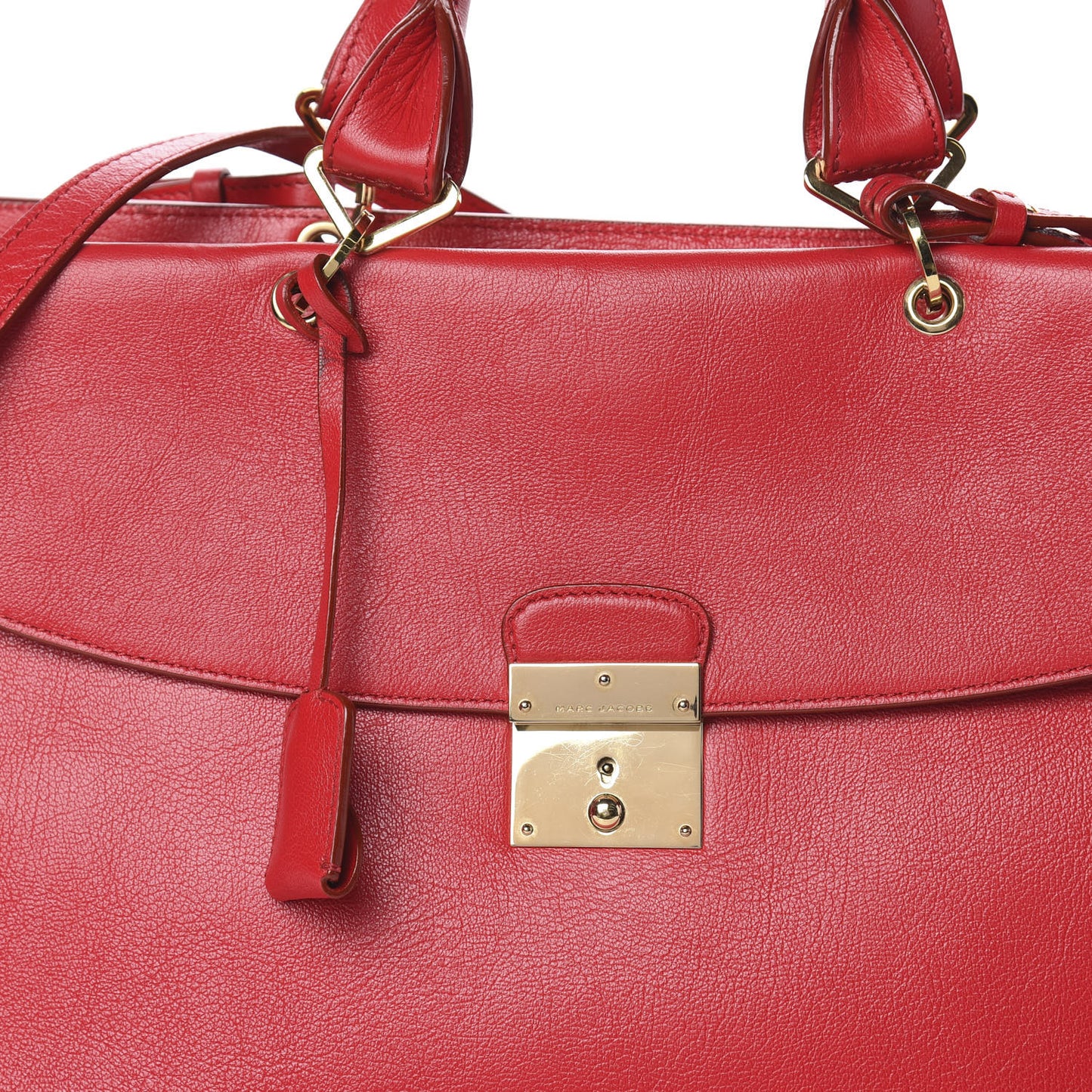 Calfskin The 54 Flap Bag Flame