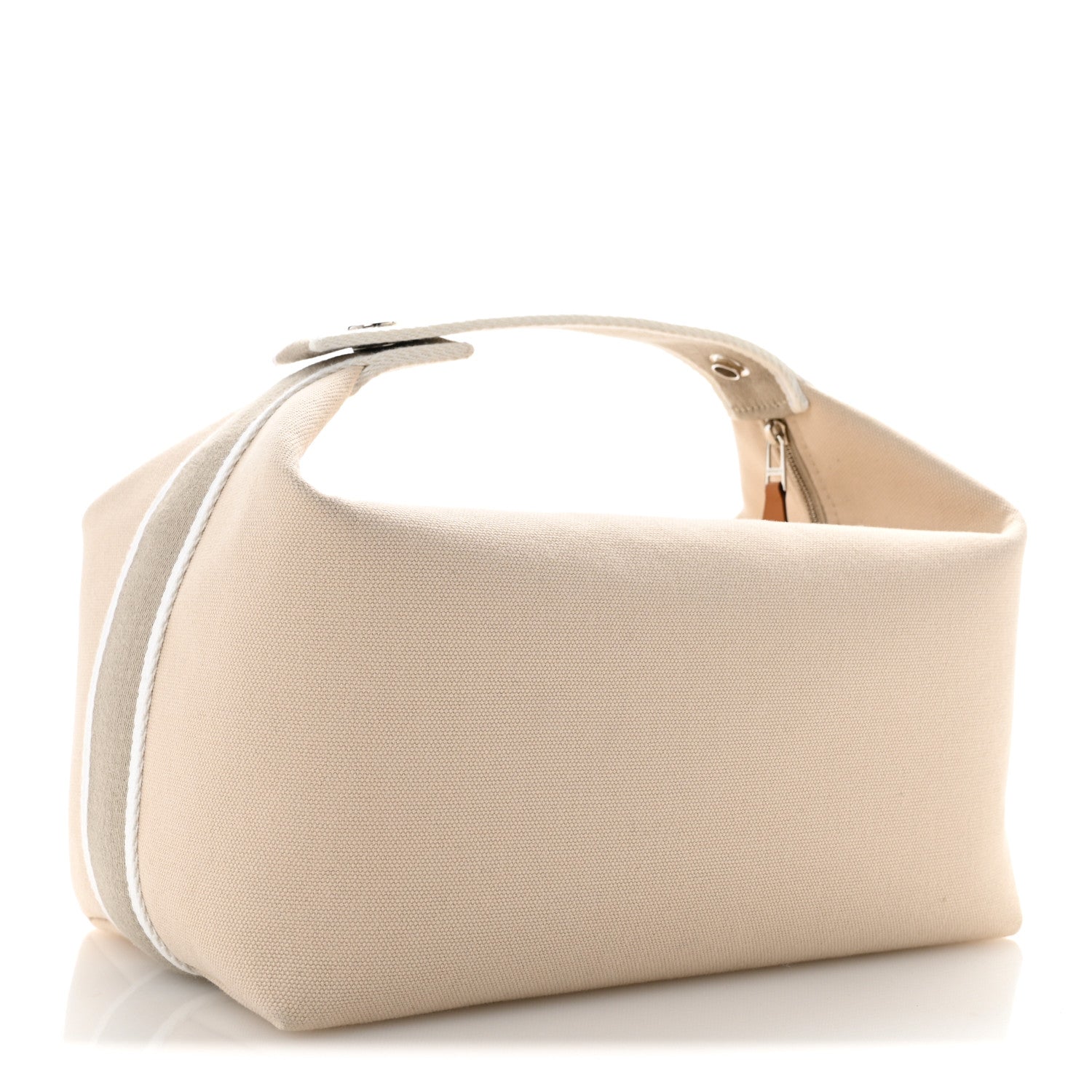 Hermes Canvas Large Bride-A-Brac Pouch Natural 3 of 7
