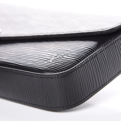 Louis Vuitton Epi Pochette Felicie Black 10 of 10