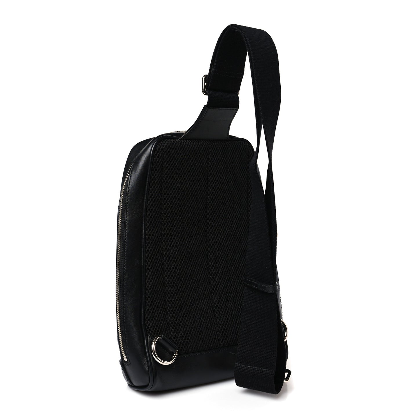 Guccissima Sling Backpack Black