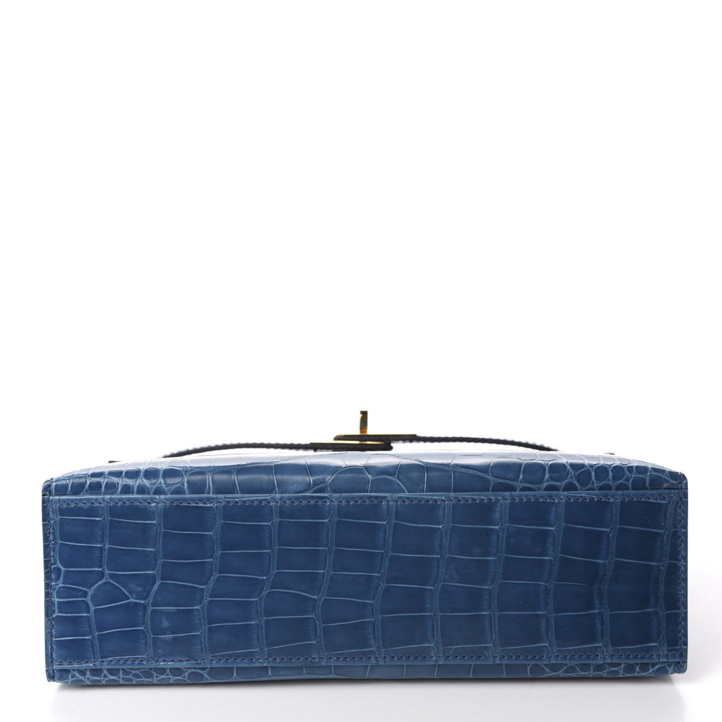 Shiny Alligator Kelly Pochette Mykonos