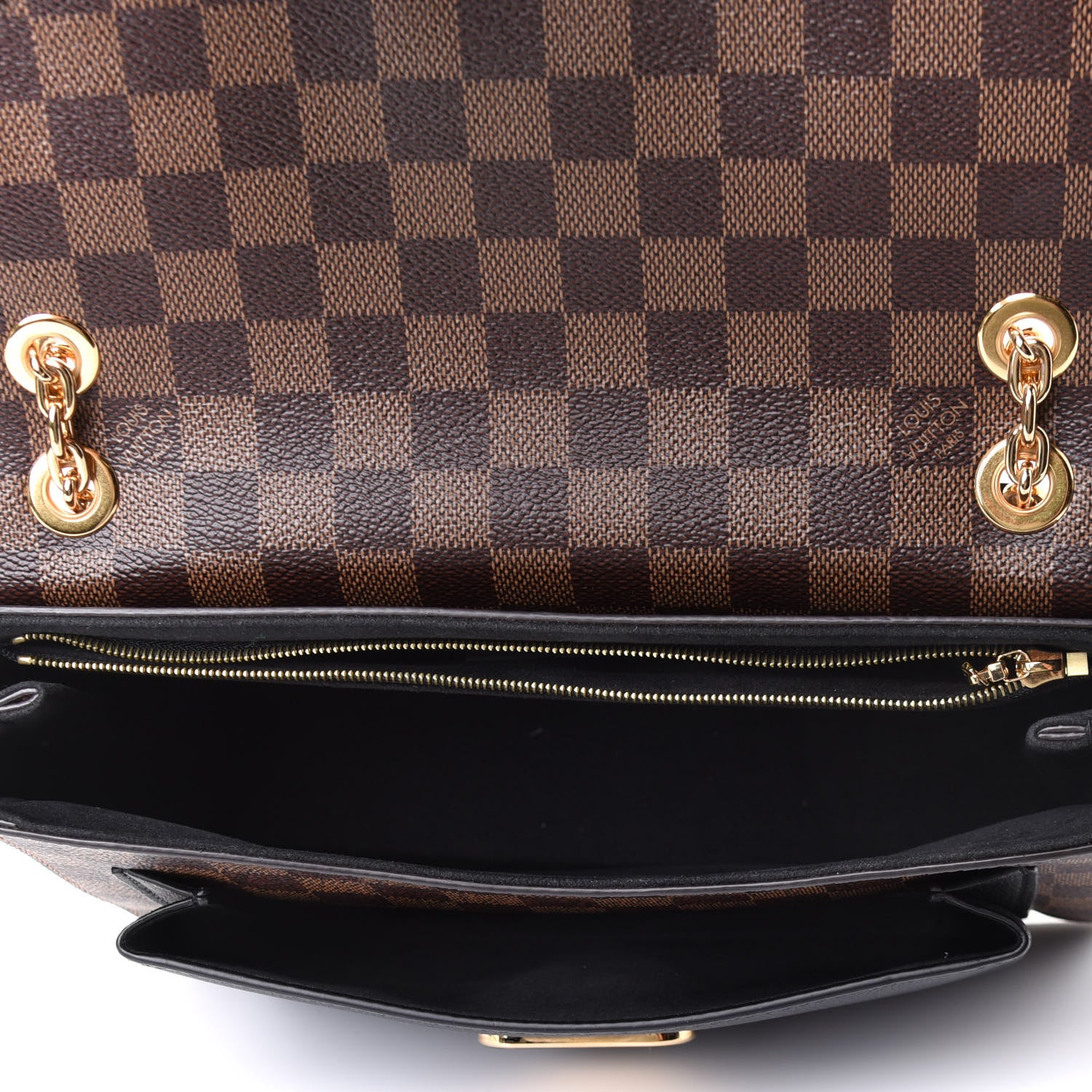 Louis Vuitton Damier Ebene Vavin PM Black 4 of 4