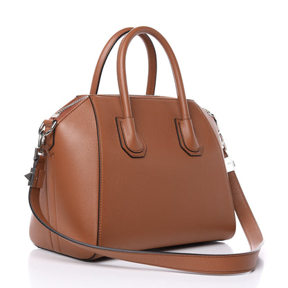 Givenchy Sugar Goatskin Small Antigona Pony Brown 3 of 10