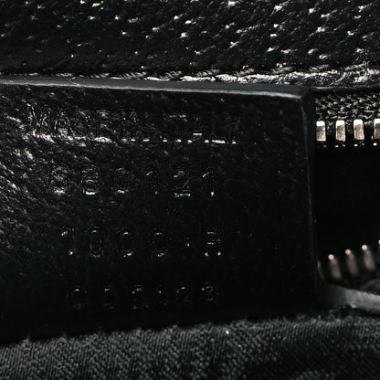 Gucci X BALENCIAGA BB Supreme Monogram Web Ophidia Shoulder Bag Black 7 of 10