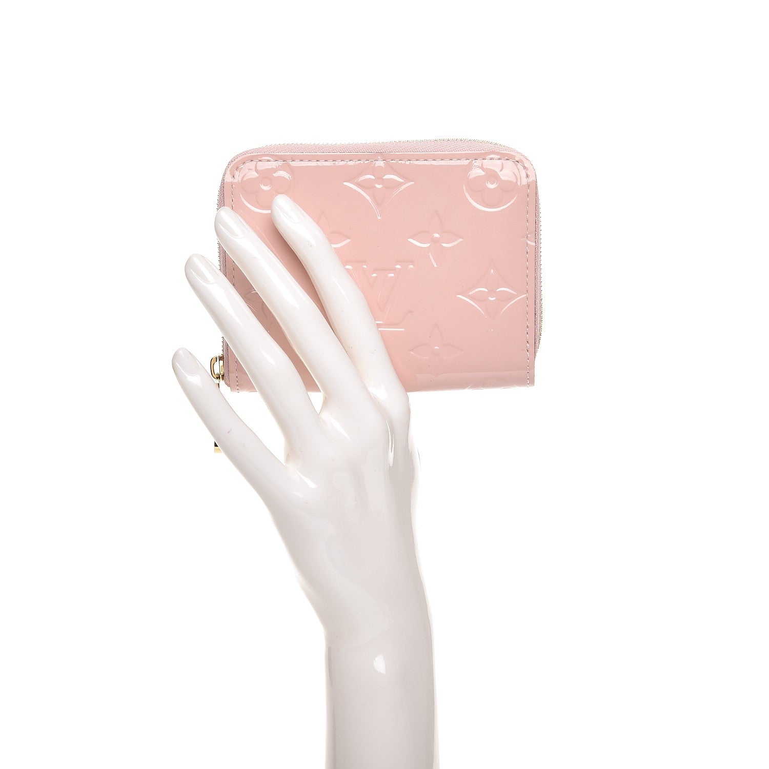 Louis Vuitton Vernis Zippy Coin Purse Rose Ballerine 2 of 7