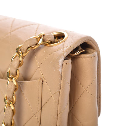 Chanel Lambskin Mini Square Flap Beige 14 of 18