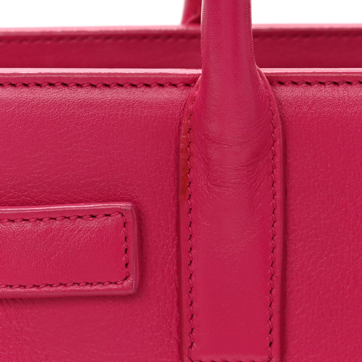 Calfskin Nano Sac De Jour Bubblegum