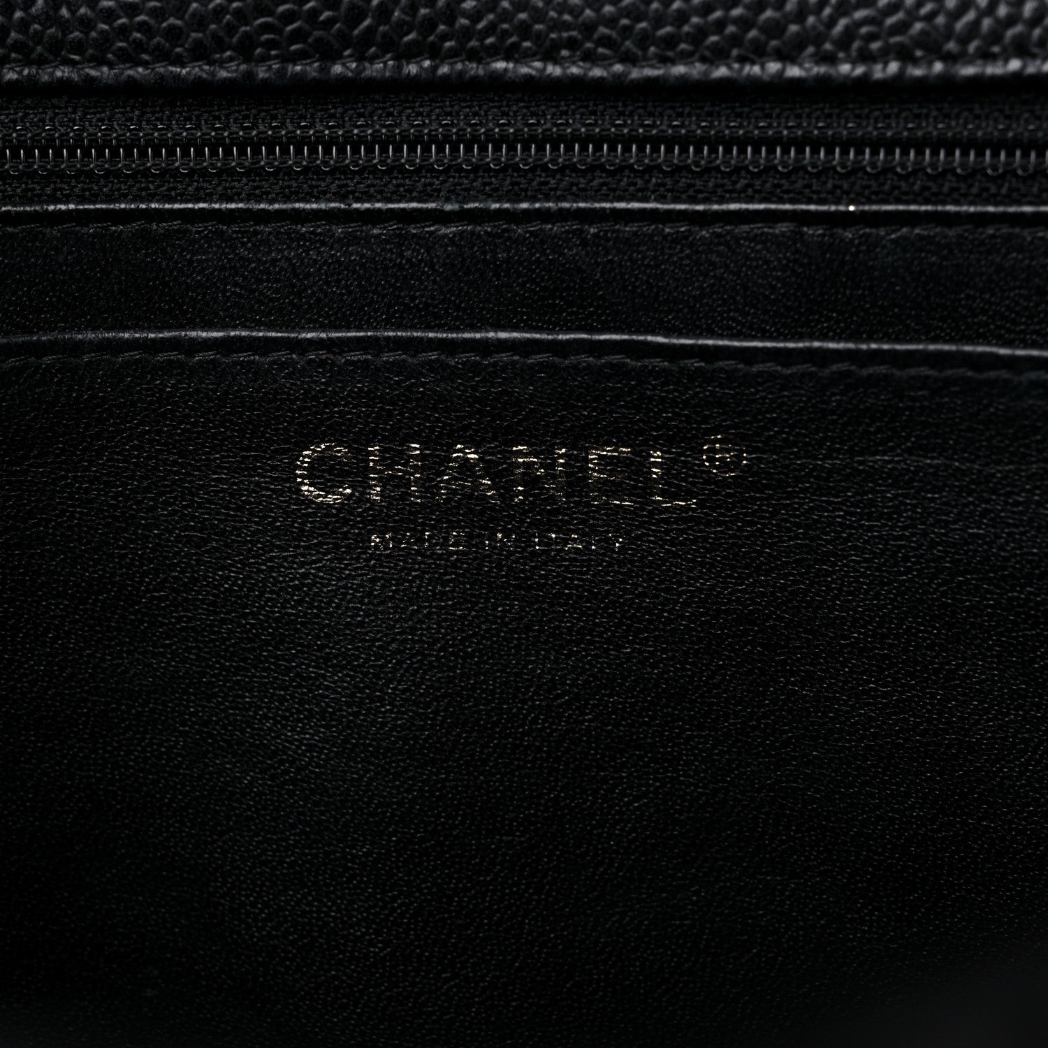 Chanel Caviar Quilted Jumbo Single Flap Black 6 of 11