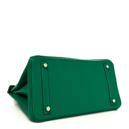 Hermes Togo Verson Birkin 30 Vert Vertigo Vert Fonce 4 of 12