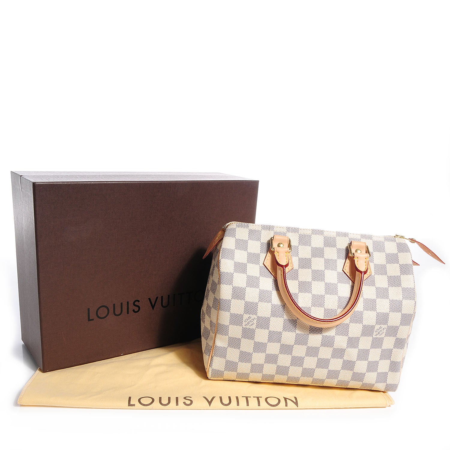 Louis Vuitton Damier Azur Speedy 25 5 of 8