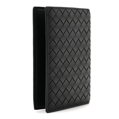 Bottega Veneta Nappa Intrecciato Passport Case Black 3 of 7