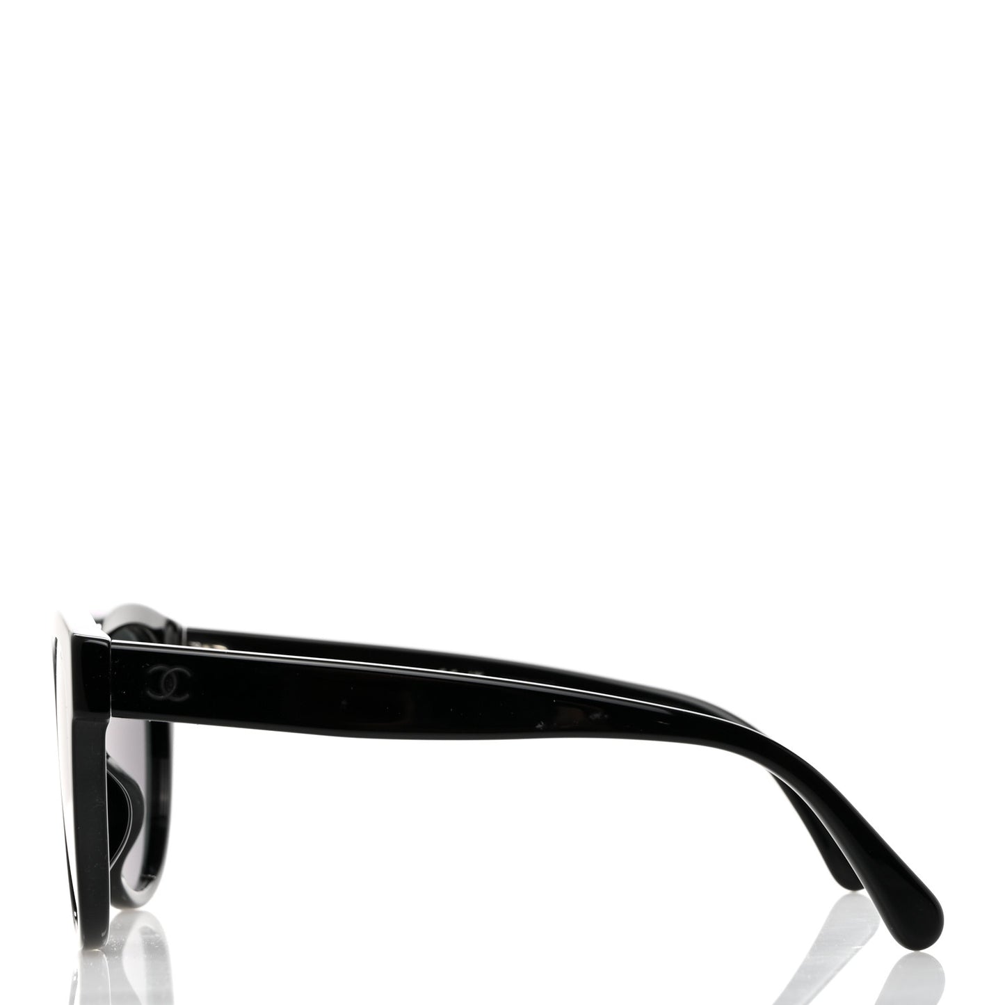 Acetate CC Butterfly Sunglasses 5414-A Black