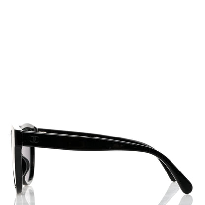 Chanel Acetate CC Butterfly Sunglasses 5414-A Black 3 of 8