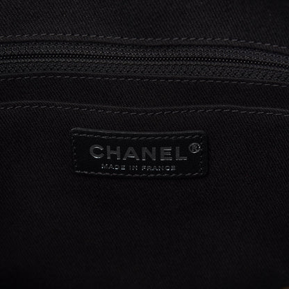 Chanel Lambskin Quilted Bowler Flap Shoulder Bag Black 8 of 14