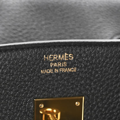 Hermes Togo Birkin 35 Black 6 of 10