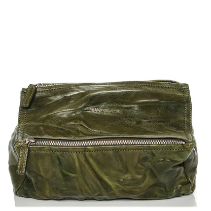 Givenchy Tumbled Sheepskin Mini Pandora Khaki 1 of 6