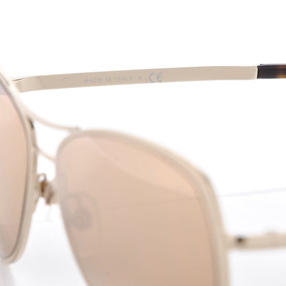 Chanel 18K Pilot Summer Sunglasses 4223 Gold 7 of 7
