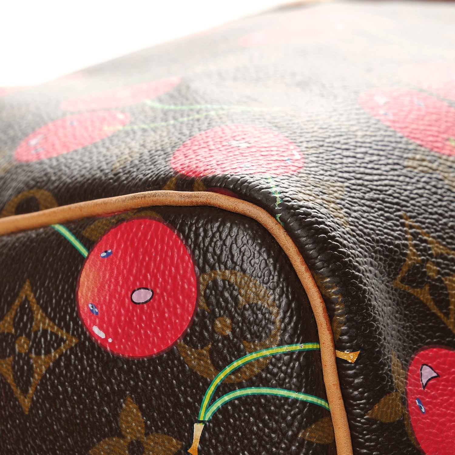 Louis Vuitton Monogram Cerises Keepall 45 12 of 15