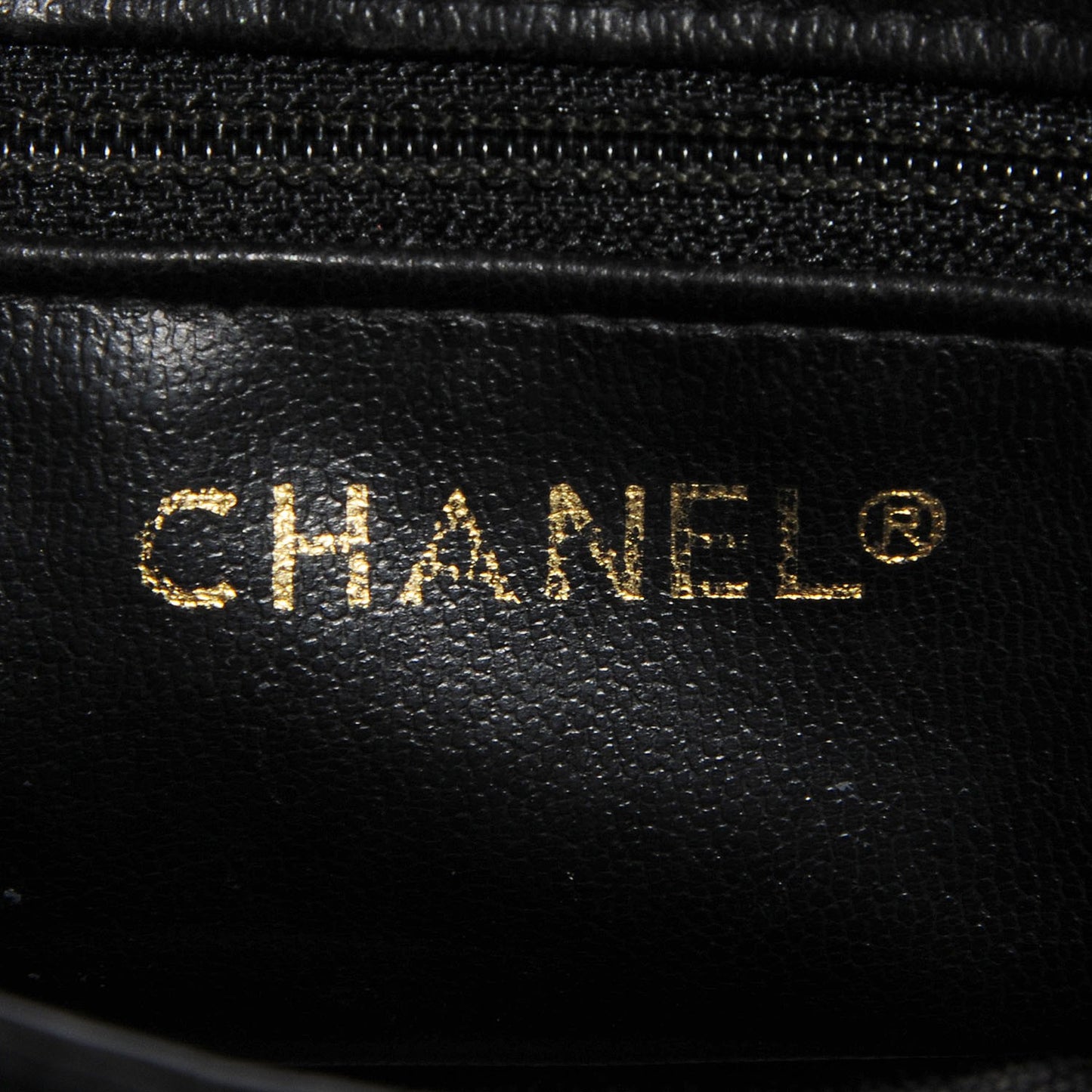 Lambskin Quilted Shoulder Bag Black