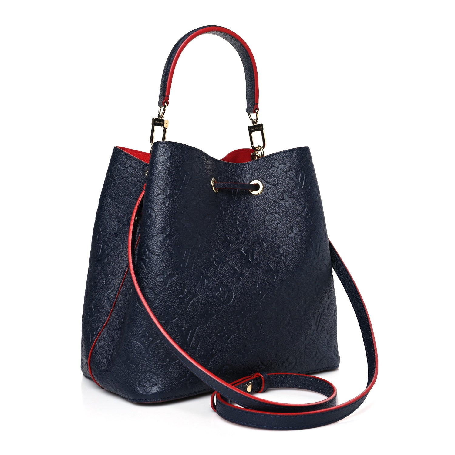 Louis Vuitton Empreinte Neonoe MM Marine Rouge 3 of 8