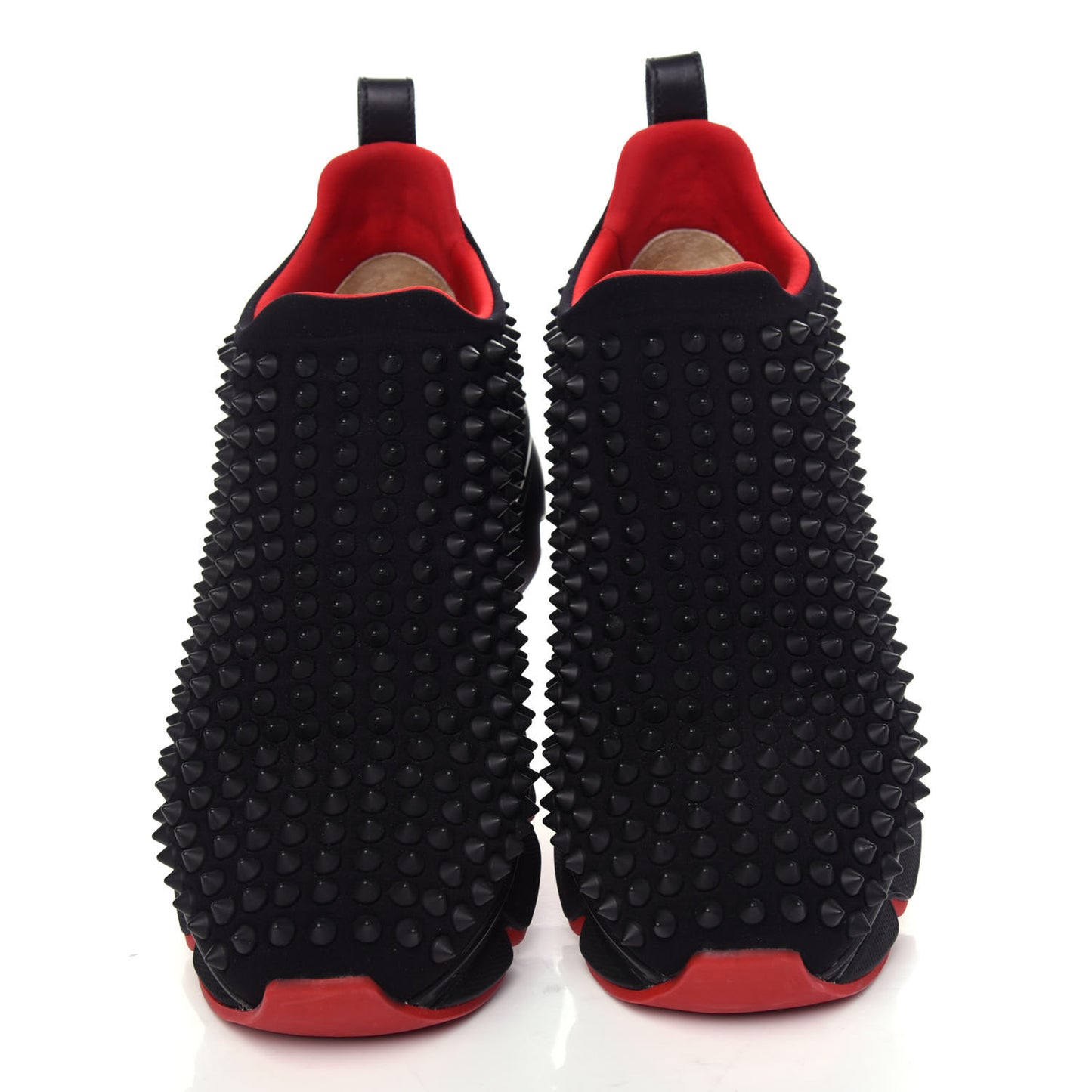 Neoprene Spike Sock Donna Flat Sneakers 36.5 Black
