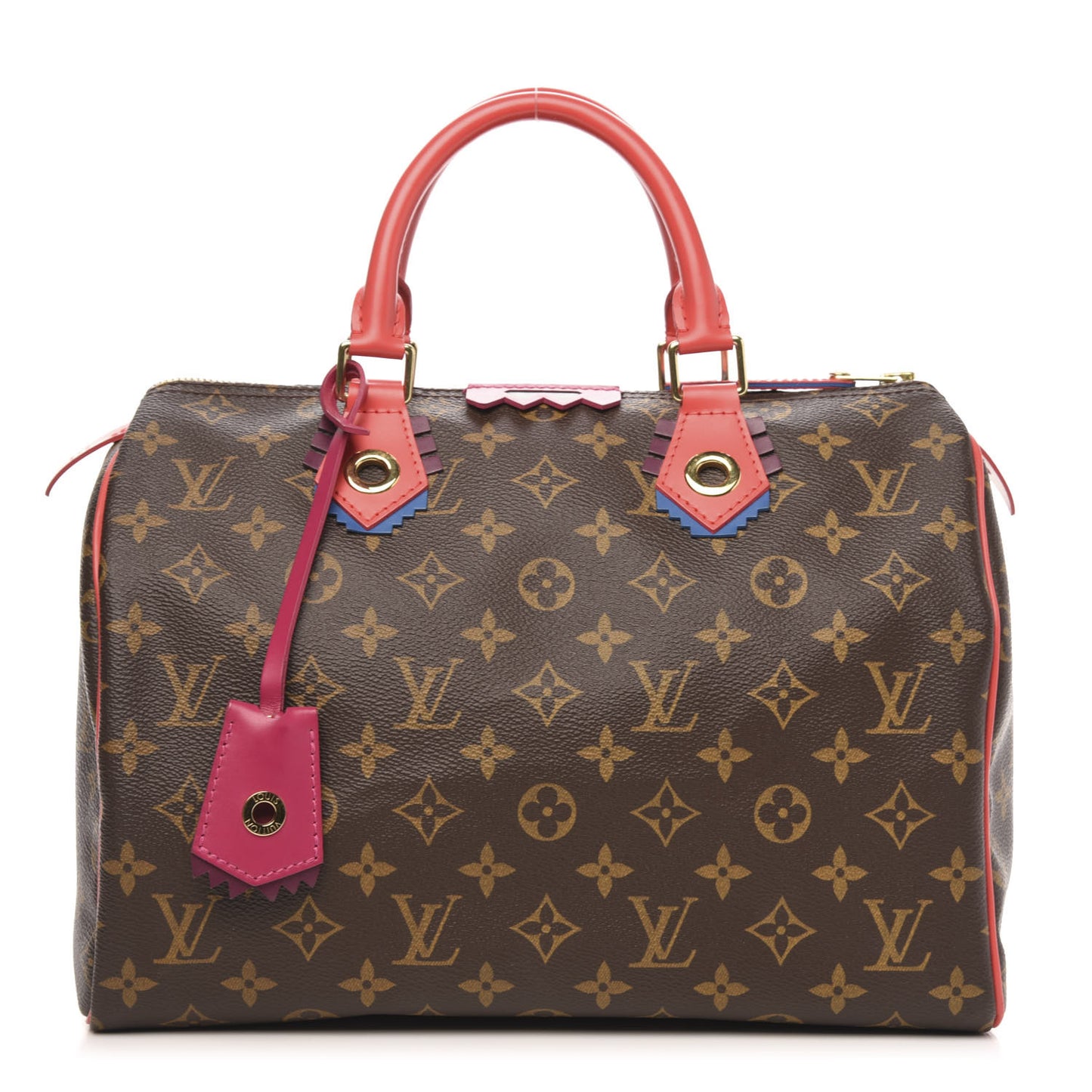 Monogram Totem Speedy 30 Flamingo