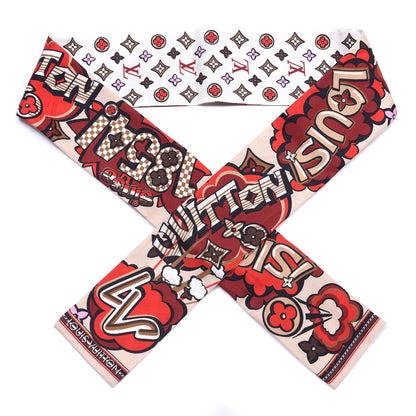Louis Vuitton Silk Street Monogram Bandeau Beige 1 of 3
