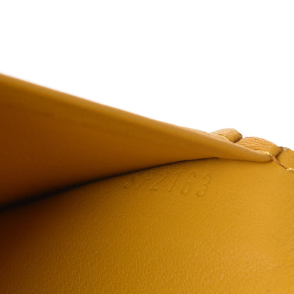 Louis Vuitton Taurillon Brazza Wallet Ocre 7 of 8