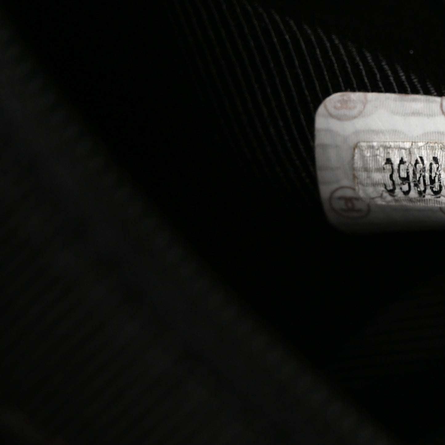 Vinyl Quilted Shoulder Bag Black