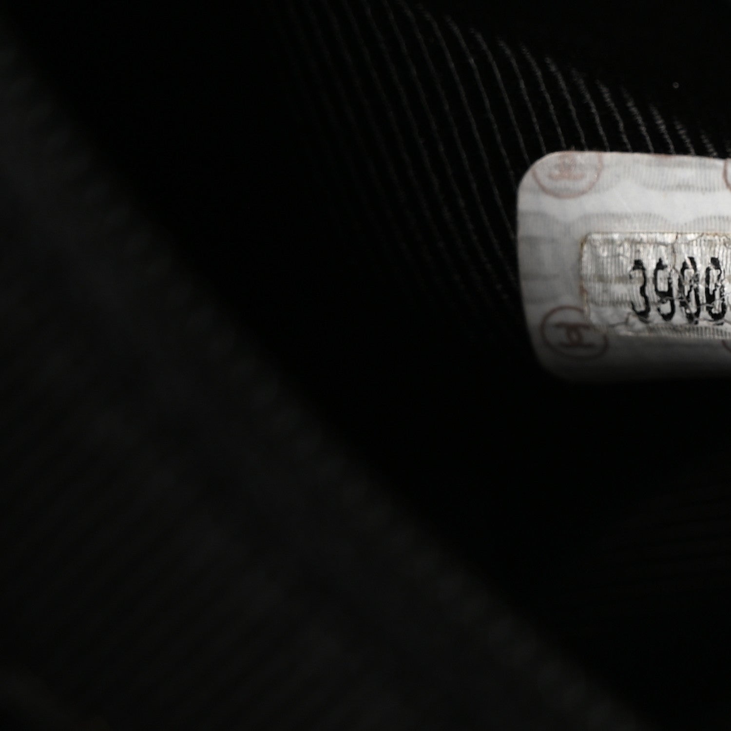 Chanel Vinyl Quilted Shoulder Bag Black 7 of 10