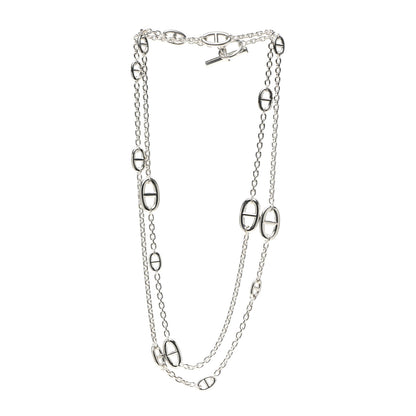 Hermes Sterling Silver Farandole Necklace 120 3 of 5