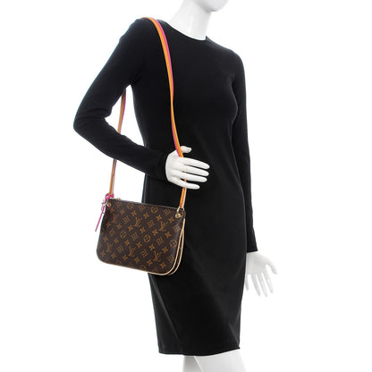 Louis Vuitton Monogram Lorette Hot Pink 2 of 7