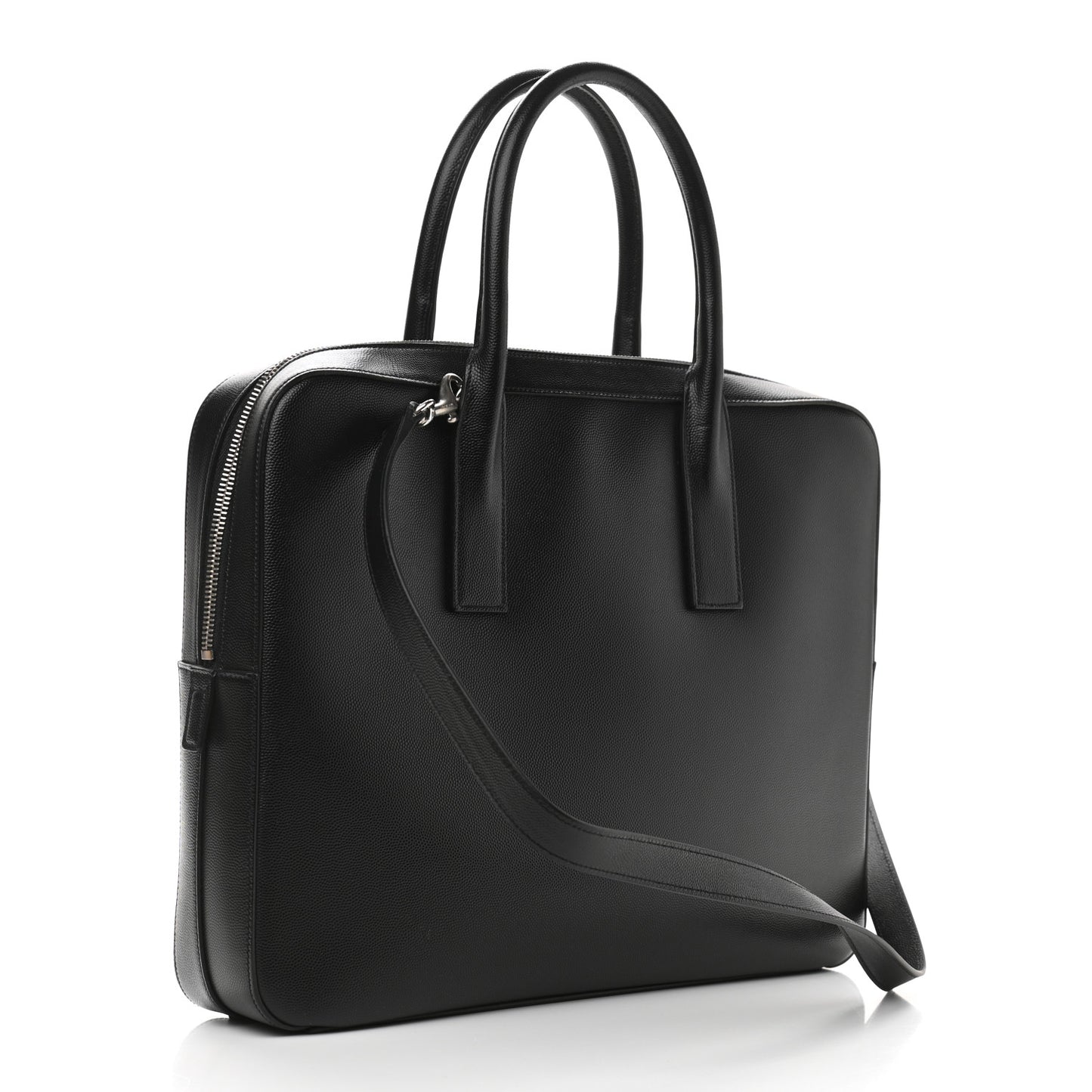 Grain de Poudre Medium Museum Briefcase Black