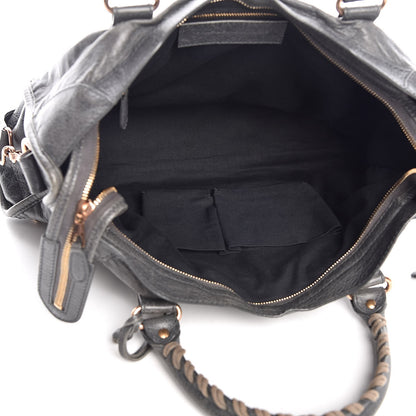 Balenciaga Agneau Giant 12 Rose Gold Hardware City Gris Tarmac 6 of 8