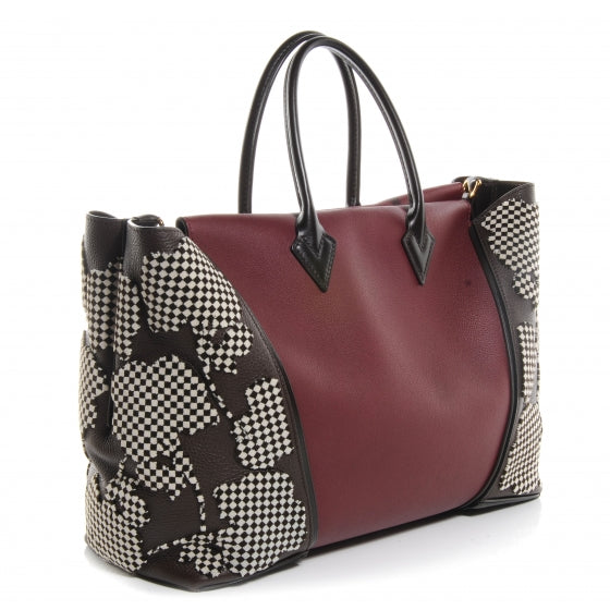 Louis Vuitton Prunille Veau Cachemire Tote W GM Bag 3 of 8