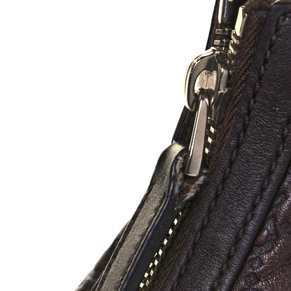Gucci Guccissima Medium GG Twins Hobo Dark Brown 14 of 14