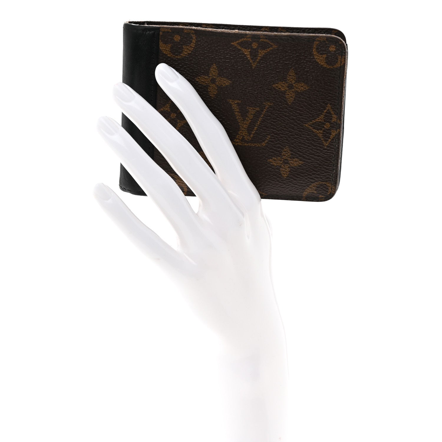 Louis Vuitton Monogram Macassar Multiple Wallet 2 of 11