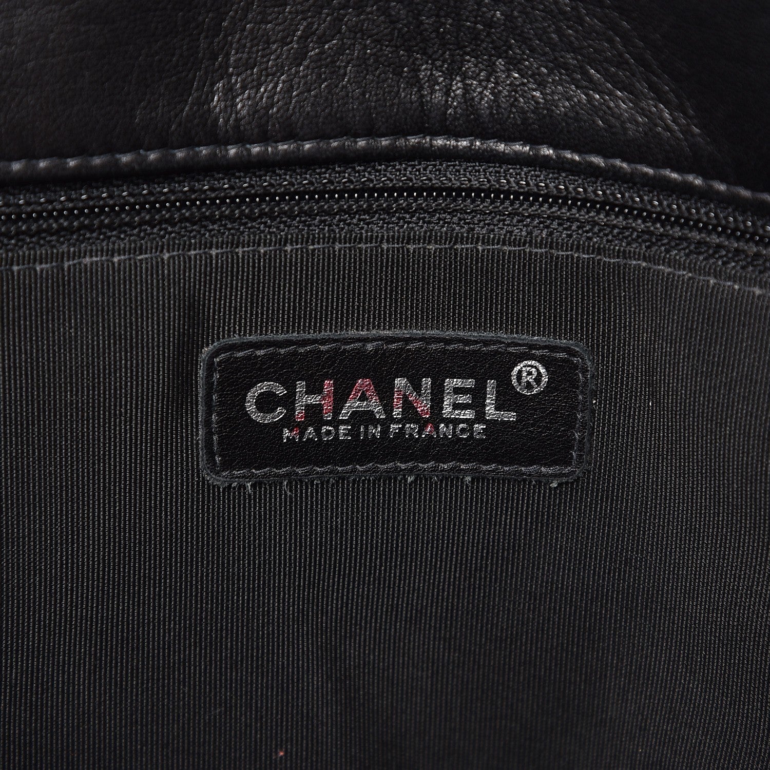 Chanel Lambskin Horizontal Quilt Jumbo Mademoiselle Flap Black 7 of 14