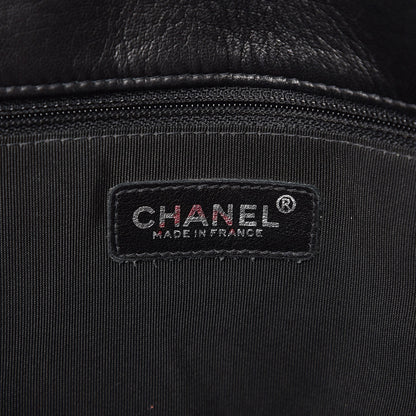 Chanel Lambskin Horizontal Quilt Jumbo Mademoiselle Flap Black 7 of 14