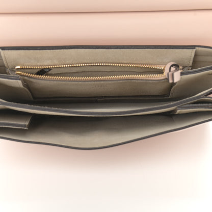 Chloe Calfskin Suede Medium Faye Shoulder Bag Blush Nude 4 of 9