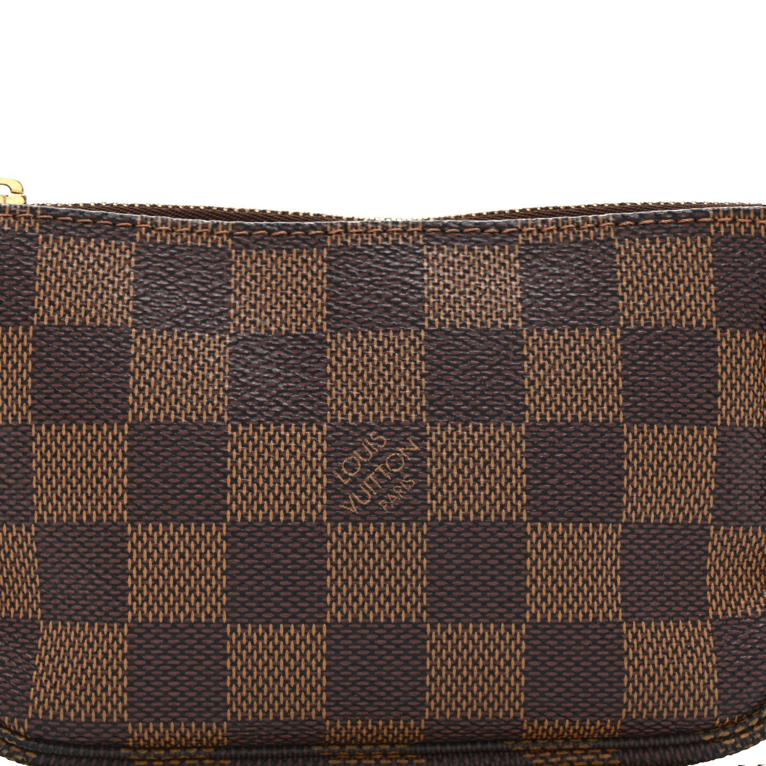 Louis Vuitton Damier Ebene Mini Pochette Accessories 8 of 10