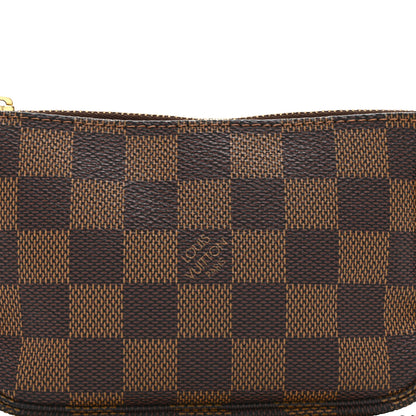Louis Vuitton Damier Ebene Mini Pochette Accessories 8 of 10