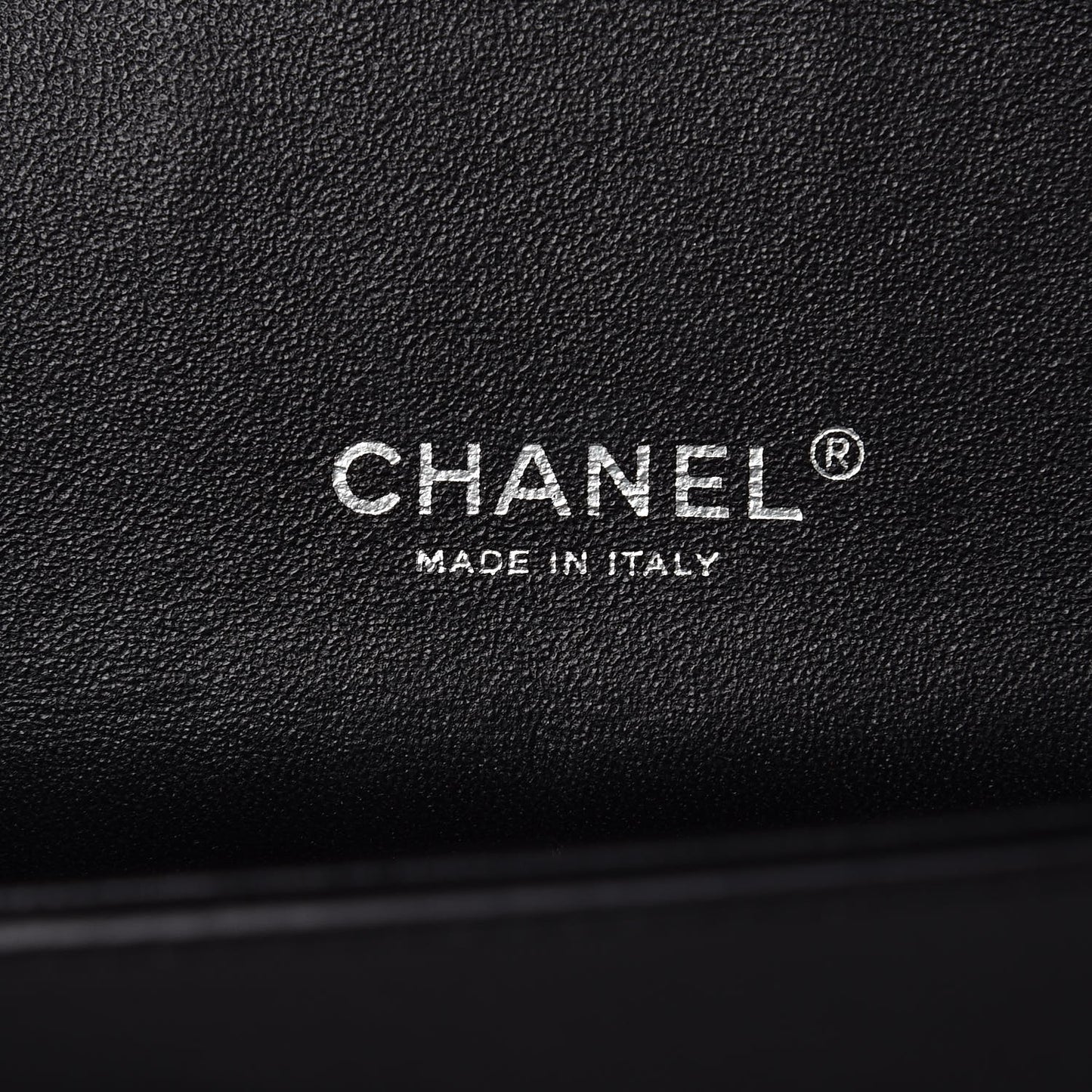 Patent Quilted Maxi Double Flap Black