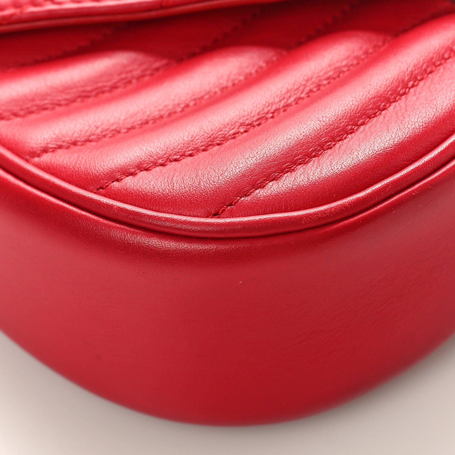 Louis Vuitton Calfskin New Wave Chain PM Scarlet 7 of 8