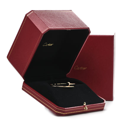 Cartier 18K Yellow Gold Diamond Small Juste Un Clou Bracelet 15 5 of 5